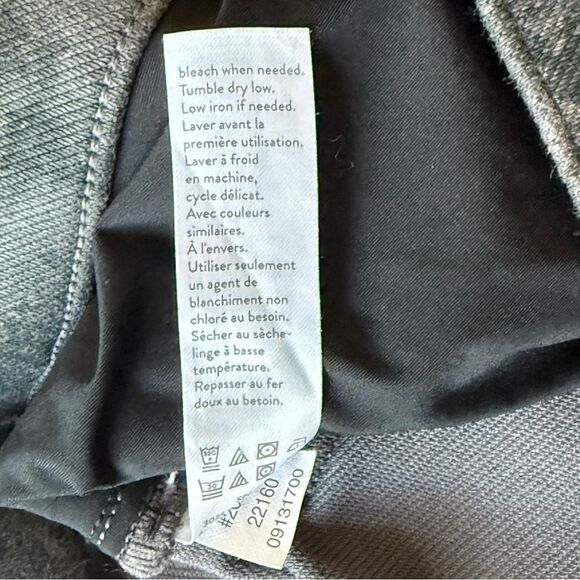 Spanx By Sara Blakely Gray Marble High Rise Jean-Ish Leggings Size Medium - Picture 7 of 7